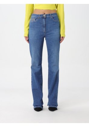 Pants ELISABETTA FRANCHI Woman color Blue