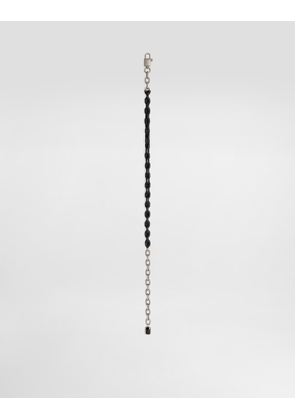 Dolce & Gabbana Brass And Calfskin Belt - Woman Belts Black 85