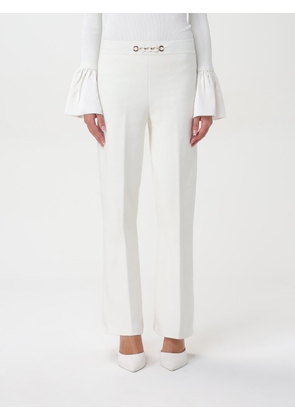 Pants TWINSET Woman color White