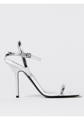 Heeled Sandal MOSCHINO COUTURE Woman color Silver