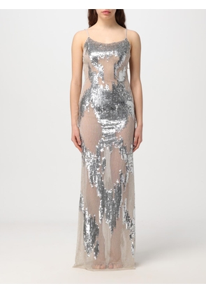 Dress ELISABETTA FRANCHI Woman color Grey