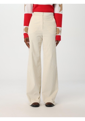 Pants MAX MARA Woman color White