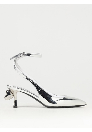 High Heel Shoes MOSCHINO COUTURE Woman color Silver