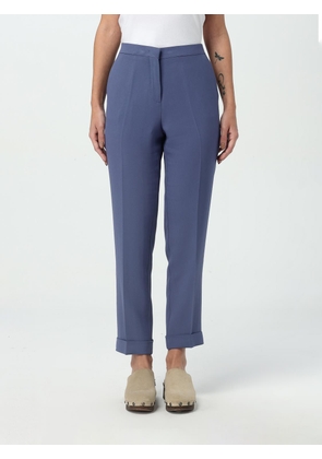 Pants ETRO Woman color Gnawed Blue