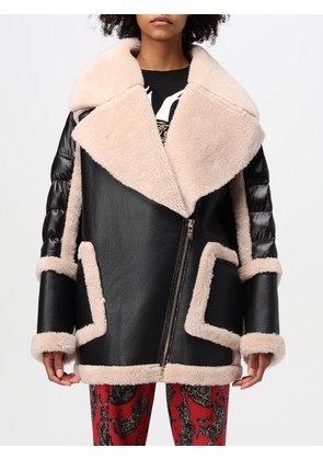 Fur Coat JUST CAVALLI Woman color Black