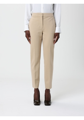 Pants MAX MARA Woman color Beige