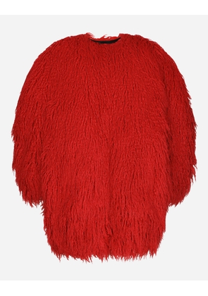 Dolce & Gabbana Stola - Woman Coats And Jackets Red 38