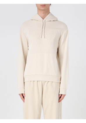 Sweatshirt EA7 Men color Ivory