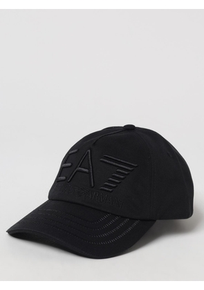 Hat EA7 Men color Black