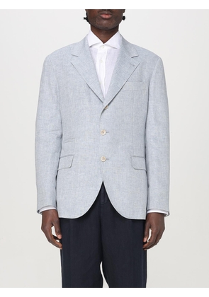 Jacket BRUNELLO CUCINELLI Men color Gnawed Blue
