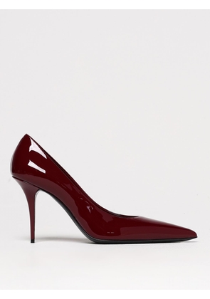 Pump SAINT LAURENT Woman color Burgundy