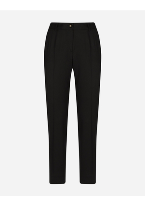 Dolce & Gabbana Pantalone - Woman Pants And Shorts Black Wool 44