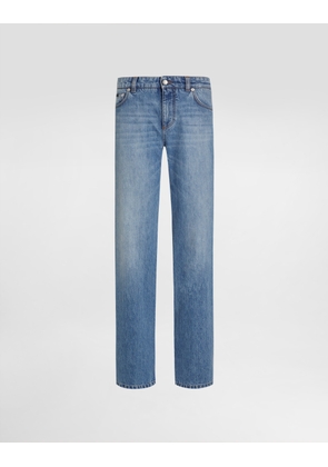 Dolce & Gabbana 5-pocket Denim Trousers - Woman Denim And Jeans Multi-colored 44