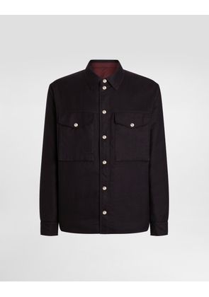 Dolce & Gabbana Reversible Shirt Jacket - Man Coats And Jackets Multicolor 46