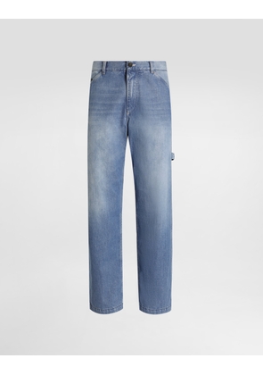 Dolce & Gabbana Denim Trousers - Man Denim Multi-colored 48