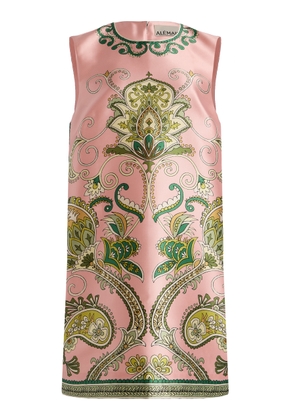 ALÉMAIS Exclusive Marion Printed Twill Mini Dress - Moda Operandi