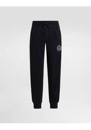 Dolce & Gabbana Smooth Cashmere Trousers - Man Pants And Shorts Blue 46