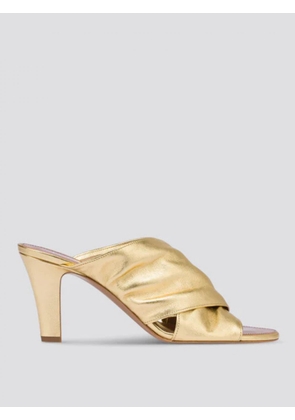 Heeled Sandal PARIS TEXAS Woman color Gold