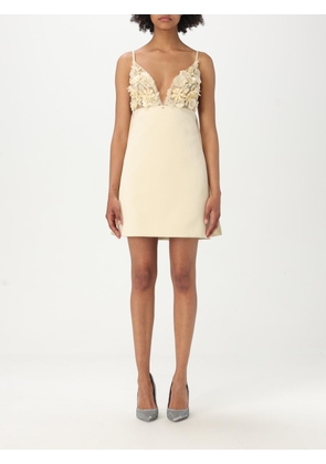 Dress ELISABETTA FRANCHI Woman color Yellow