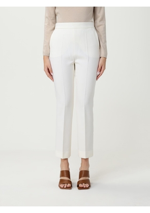 Pants MAX MARA Woman color White