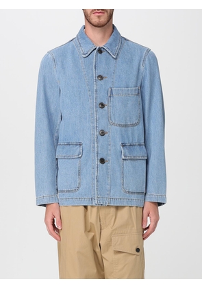 Jacket DRIES VAN NOTEN Men color Denim