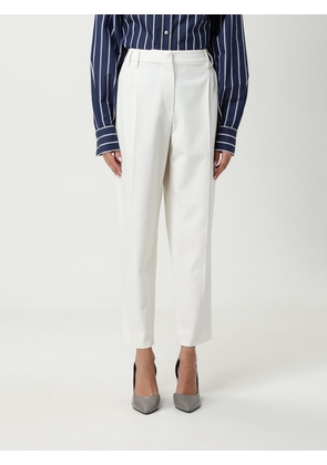 Pants BRUNELLO CUCINELLI Woman color White