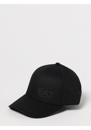 Hat EA7 Men color Black