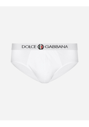Dolce & Gabbana Slip Medio - Man Underwear And Loungewear White Cotton 5