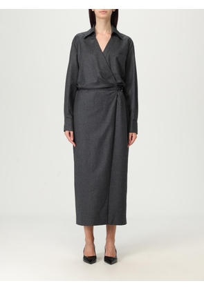 Dress BRUNELLO CUCINELLI Woman color Grey