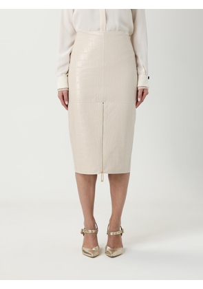 Skirt ELISABETTA FRANCHI Woman color Milk