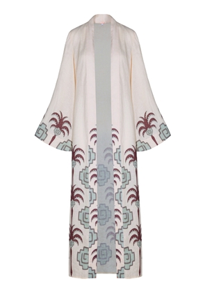 Johanna Ortiz Boa Whisper Kimono Maxi Dress - Moda Operandi