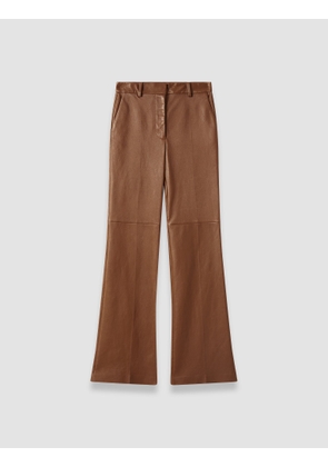 Tafira Leather Stretch Trousers - 36
