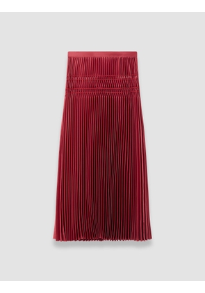 Hayes Pleated Woven Skirt - 34