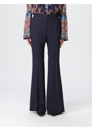 Pants ETRO Woman color Blue