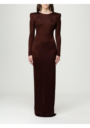 Dress ELISABETTA FRANCHI Woman color Brown