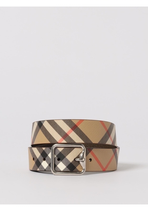 Belt BURBERRY Men color Beige