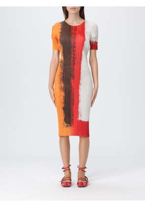 Dress PLEATS PLEASE ISSEY MIYAKE Woman color Blue