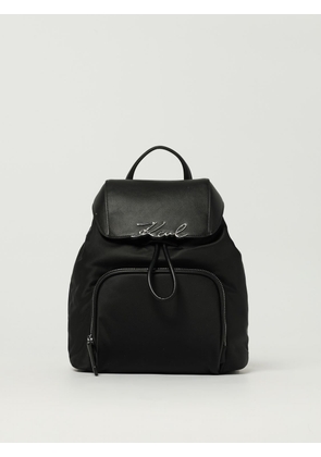 Backpack KARL LAGERFELD Woman color Black