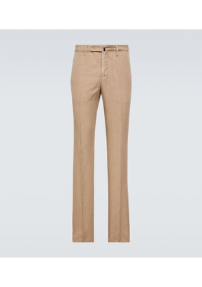 Slowear Linen and cotton slim pants