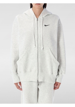 Sweatshirt NIKE Woman color Grey