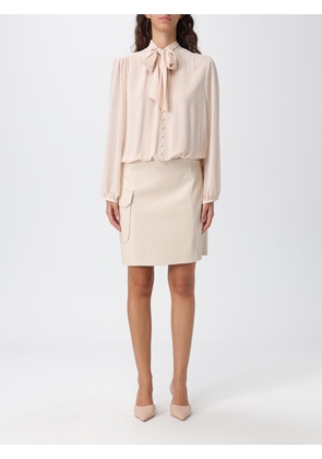 Dress LIU JO Woman color Yellow Cream