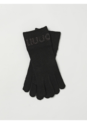 Gloves LIU JO Woman color Black