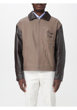 Jacket KENZO Men color Dove Grey