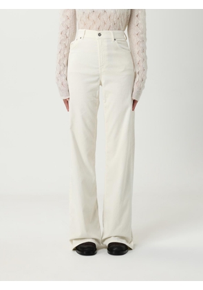 Pants DONDUP Woman color White