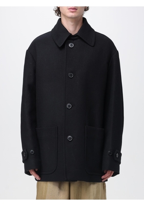 Coat DRIES VAN NOTEN Men color Black