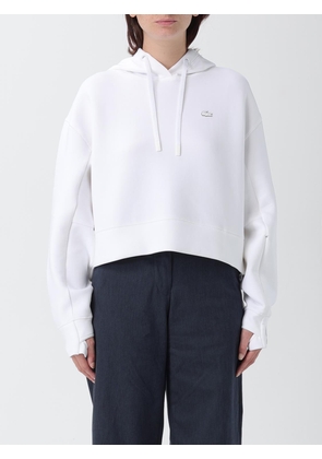 Sweatshirt LACOSTE Woman color White