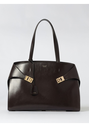 Shoulder Bag FERRAGAMO Woman color Brown