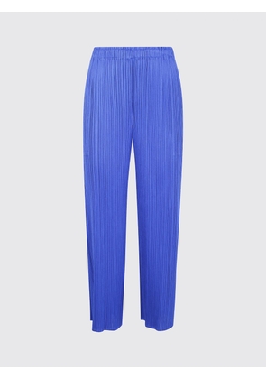 Pants PLEATS PLEASE ISSEY MIYAKE Woman color Blue