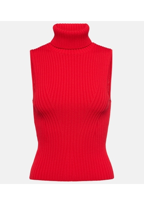 Staud Callum ribbed-knit top