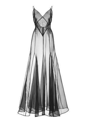 Kamperett Lalique Silk Organza Gown - Moda Operandi